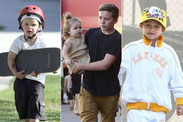 Les enfants Beckham au fil des années