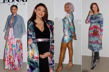 Les Miss se retrouvent avec style au défilé Léonard