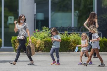 Megan Fox de sortie avec ses trois enfants après l'annonce de sa rupture