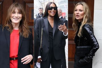 Carla Bruni-Sarkozy, Naomi Campbell et Kate Moss, trio d'exception pour Burberry