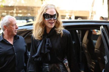 Nicole Kidman surprenante à Paris, elle emprunte les lunettes de Kim Kardashian