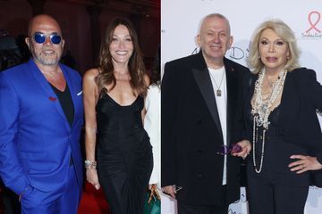 Pascal Obispo, Amanda Lear, Carla Bruni... Joyeuse réunion de stars au Dîner de la Mode