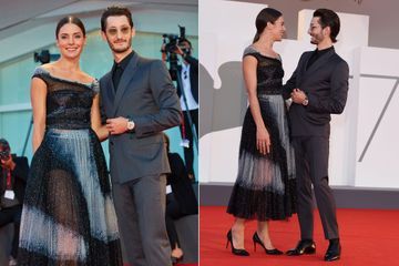 Pierre Niney et son épouse Natasha, couple glamour et complice à Venise