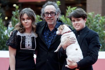 Premier tapis rouge pour les enfants de Tim Burton et Helena Bonham Carter