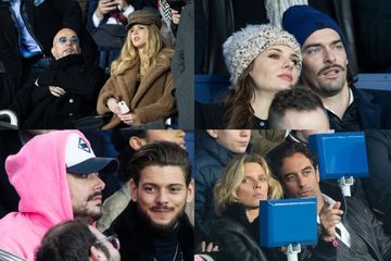 Les stars dans les tribunes du match PSG-Bordeaux