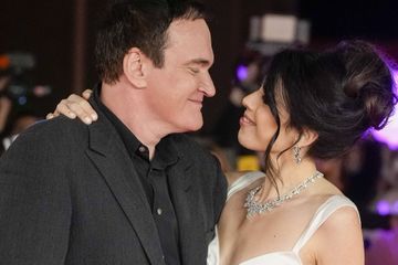Quentin Tarantino, amoureux et honoré à Rome