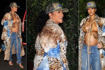 Rihanna affiche fièrement son «baby bump»