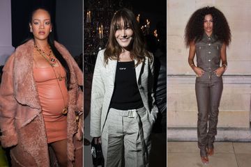Rihanna, Carla Bruni et Tina Kunakey réunies au défilé Off-White