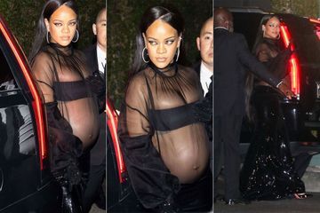 Rihanna, femme fatale à la soirée de Jay-Z et Beyoncé