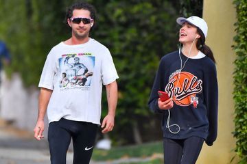 Shia LaBeouf et Margaret Qualley, inséparables malgré la tempête