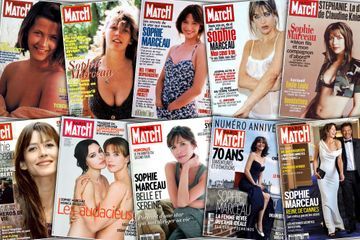 Dans les archives de Match - Sophie Marceau en 30 couvertures de Paris Match