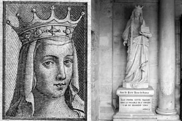 Anne de Kiev, reine des Francs au XIe siècle a deux statues à Senlis
