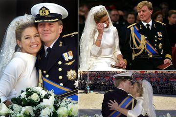 Au mariage de Maxima et Willem-Alexander, il y a 20 ans