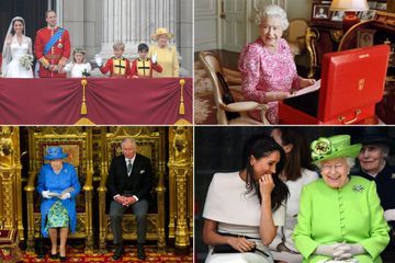 La vie de la reine d'Angleterre en photos - Elizabeth II dans les années 2010 : du mariage du siècle à la trahison de Meghan