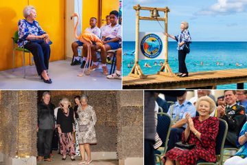 Beatrix, ses trois jours à Curaçao en 20 photos choisies