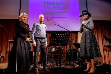 Maxima, hivernale au museum Beeld en Geluid à La Haye