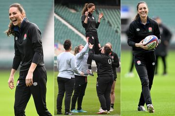 Jogging et baskets pour Kate Middleton, nouvelle marraine du rugby britannique