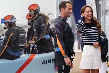 Kate Middleton assure à la barre, sortie nautique à toute vitesse