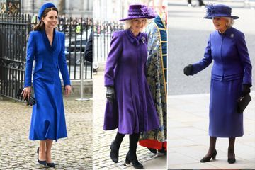 Kate Middleton Camilla Princesse Alexandra 14 Mars 22 montage