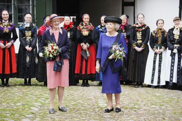 L'ex-reine Beatrix a retrouvé la reine Margrethe II pour un double anniversaire