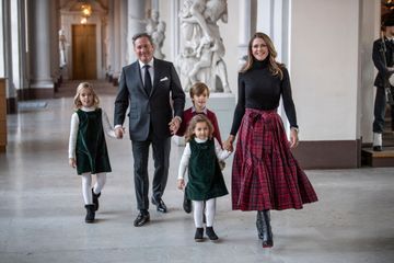 La princesse Madeleine et ses enfants passent les fêtes de fin d'année en Suède