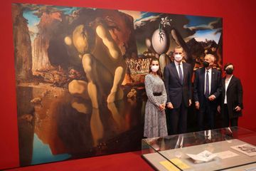 Letizia et Felipe VI confrontent Dali à Freud à Vienne