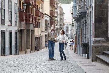 Letizia et Felipe, balade en toute décontraction à La Palma, avant la cérémonie