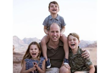 Le prince William célèbre la Fête des pères avec ses enfants