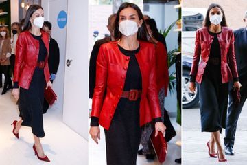 Royal Style - Letizia reine du style et du recyclage vestimentaire pour présider le XIe Forum du cancer