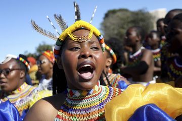 Misuzulu Zulu couronné roi du peuple zoulou, la cérémonie traditionnelle en images