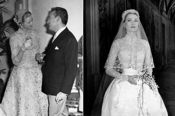 Grace Kelly Robes Mariee montage