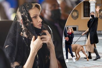 Charlène de retour avec son nouveau chien, les premières photos officielles