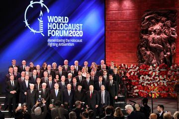 2020 01 23T163632Z 877443196 RC2SLE9A0CCZ RTRMADP 3 HOLOCAUST MEMORIAL AUSCHWITZ ISRAEL