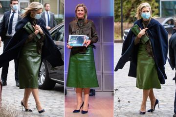 Royal Style - Maxima, sa jupe verte est en cuir ... de cactus