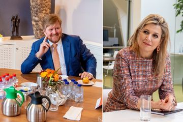 Maxima et Willem-Alexander, à Utrecht pour marquer les 20 ans de l'Oranje Fonds