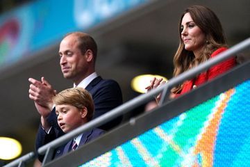 William et Kate avec le prince George
