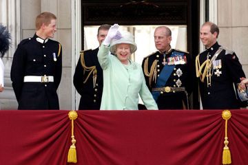 Elizabeth II et Harry
