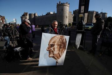 Prince Philip Funerailles Photos 1