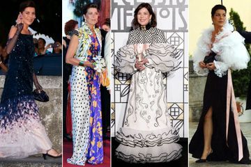 Royal Style - Zoom sur 10 robes du soir hors du commun de Caroline de Monaco pour ses 65 ans