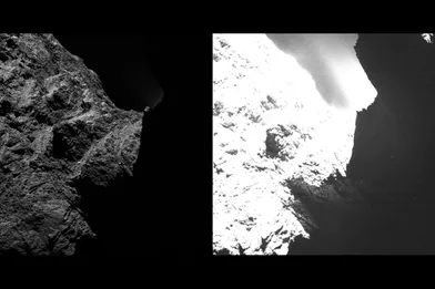 Les premières images de Rosetta
