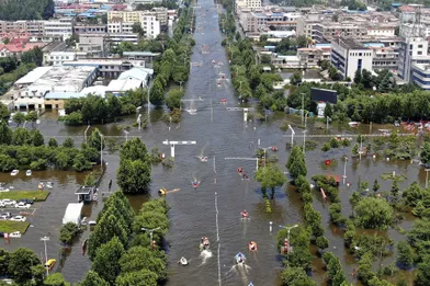 Du 17 au 31 juillet, les inondations dans la province du Henan (Chine) ont coûté 17,6 milliards de dollars.