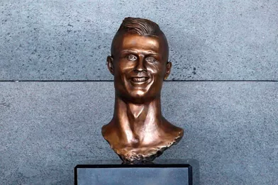 Un buste de Cristiano à Madère, au Portugal, en mars 2017.