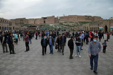 La vieille ville d'Erbil (Irak), le 13 mars.