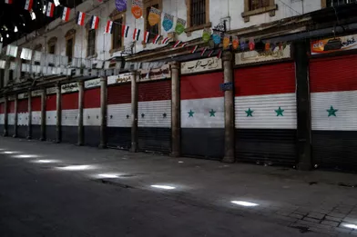 Un souk àDamas (Syrie), le 26 mars.