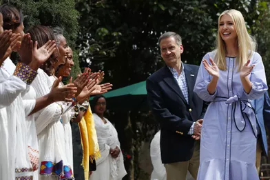 Ivanka Trump à Addis-Abeba, en Ethiopie, le 14 avril 2019.