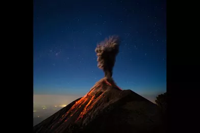La colère du Volcan de Fuego