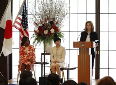 Michelle Obama au Japon pour l'éducation des filles