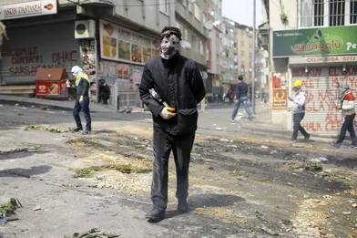 Place Taksim, les Turcs voulaient fêter le 1er mai