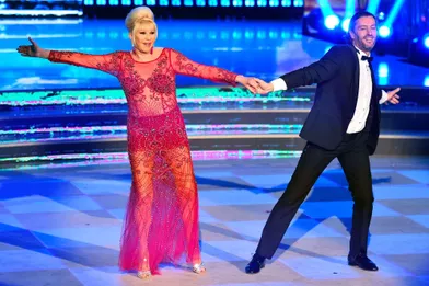 Ivana Trump dans la version italienne de «Danse avec les stars», le 5 mai 2018.