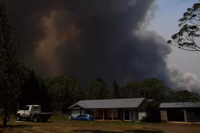 Incendie àBilpin, enNouvelle-Galles du Sud, le 21 décembre 2019.